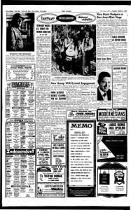 1965 10.5 Van Nuys News Kiru hosts Dodgers